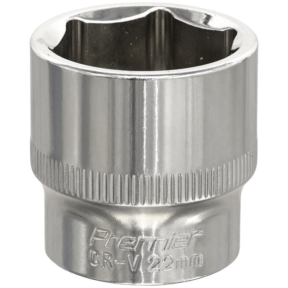 3/8" Drive Hexagon WallDrive Socket Metric