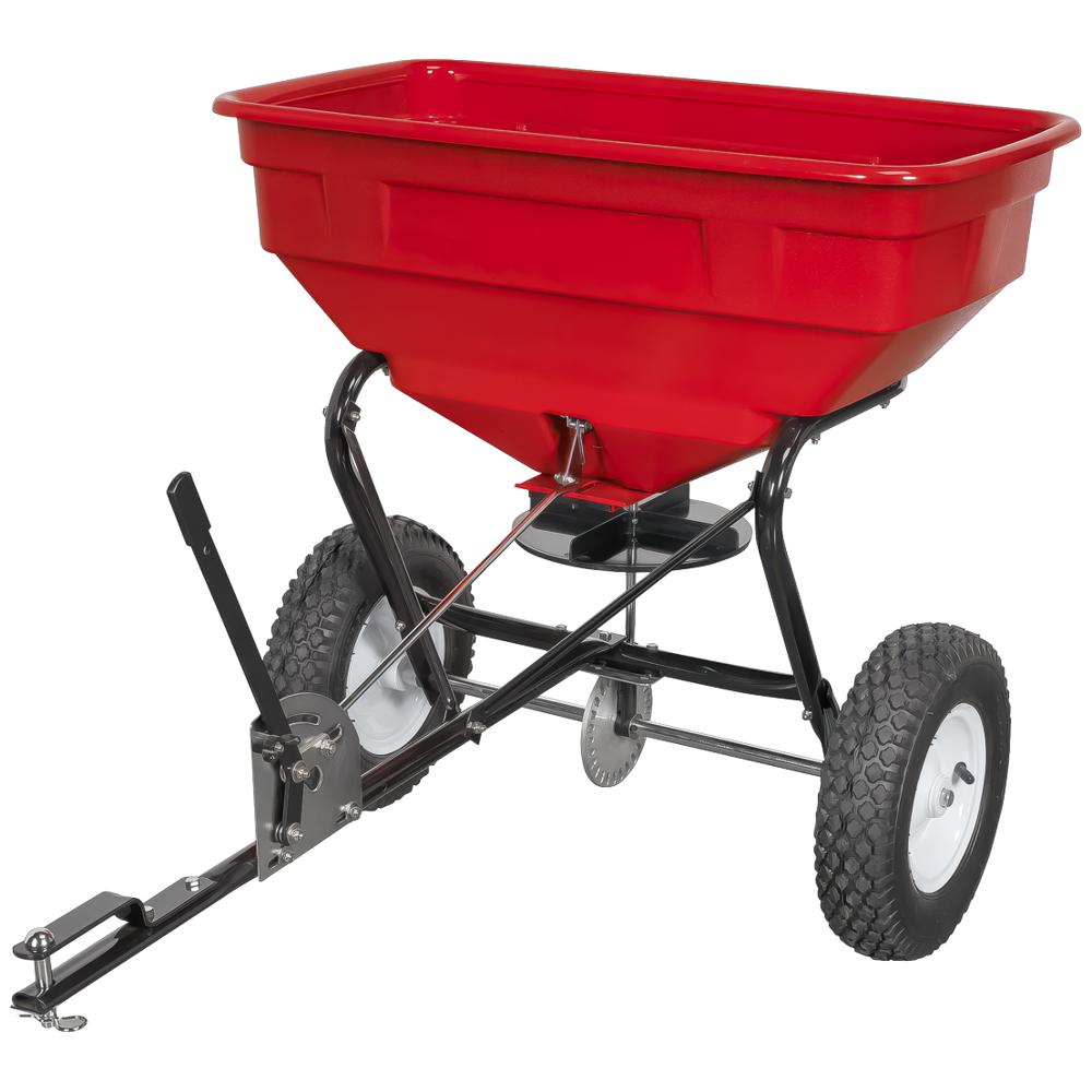 Sealey Tow Behind Feed, Grass and Salt Broadcast Spreader 57Kg