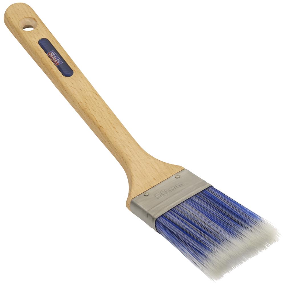 Sealey Wooden Handle Synthetic Radiator Paint Brush 50mm