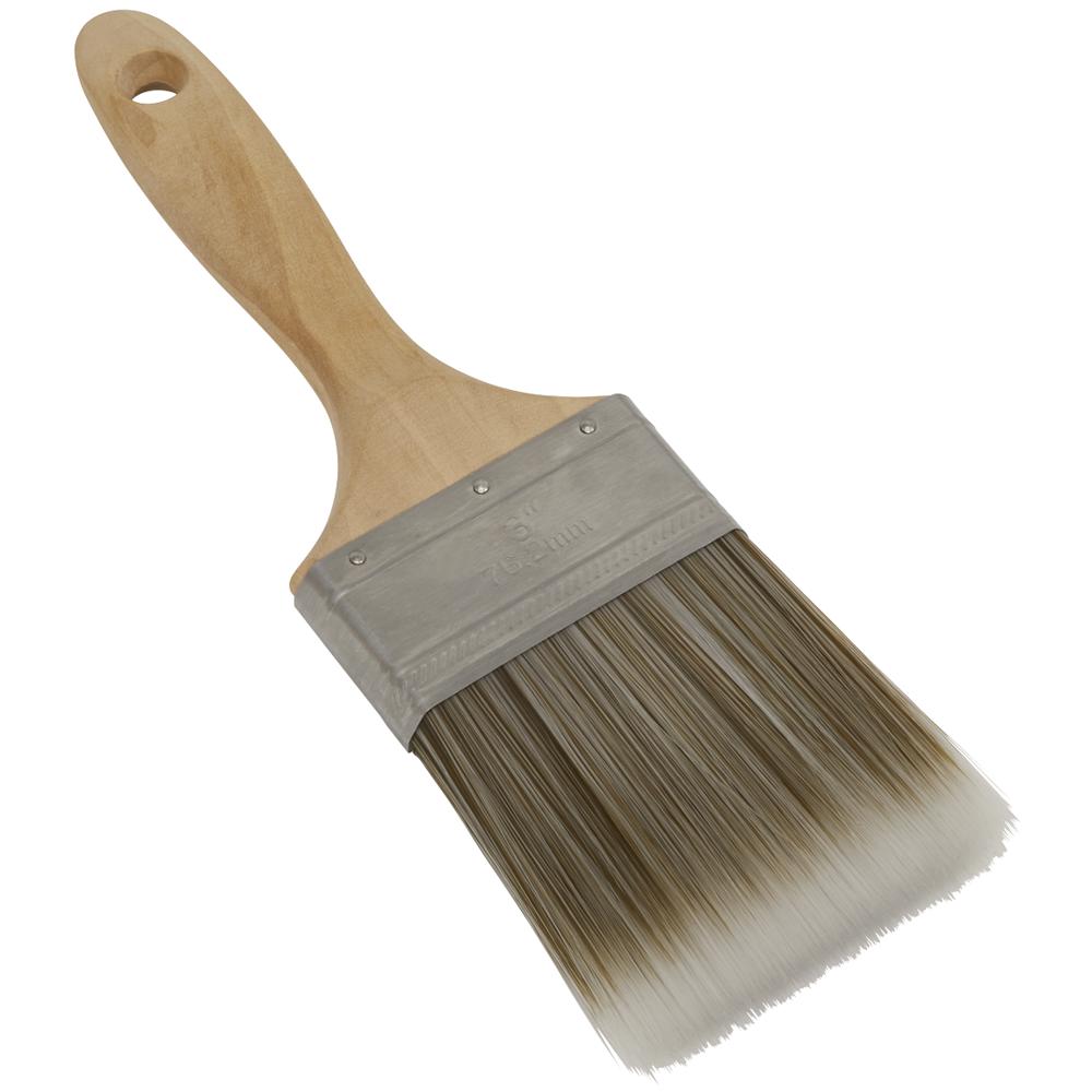 Sealey Wooden Handle Synthetic Paint Brush 75mm