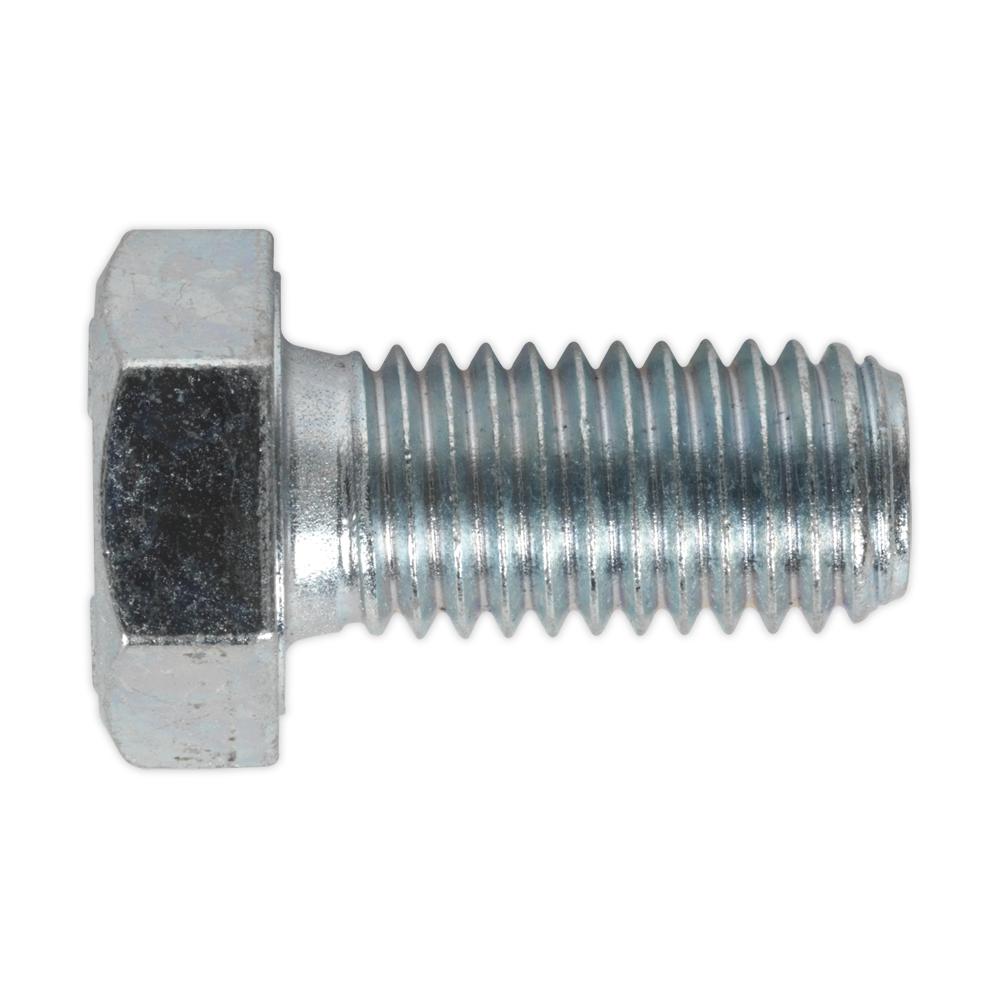 Sealey Zinc Plated 8.8 Steel Din 933 Ht Setscrews