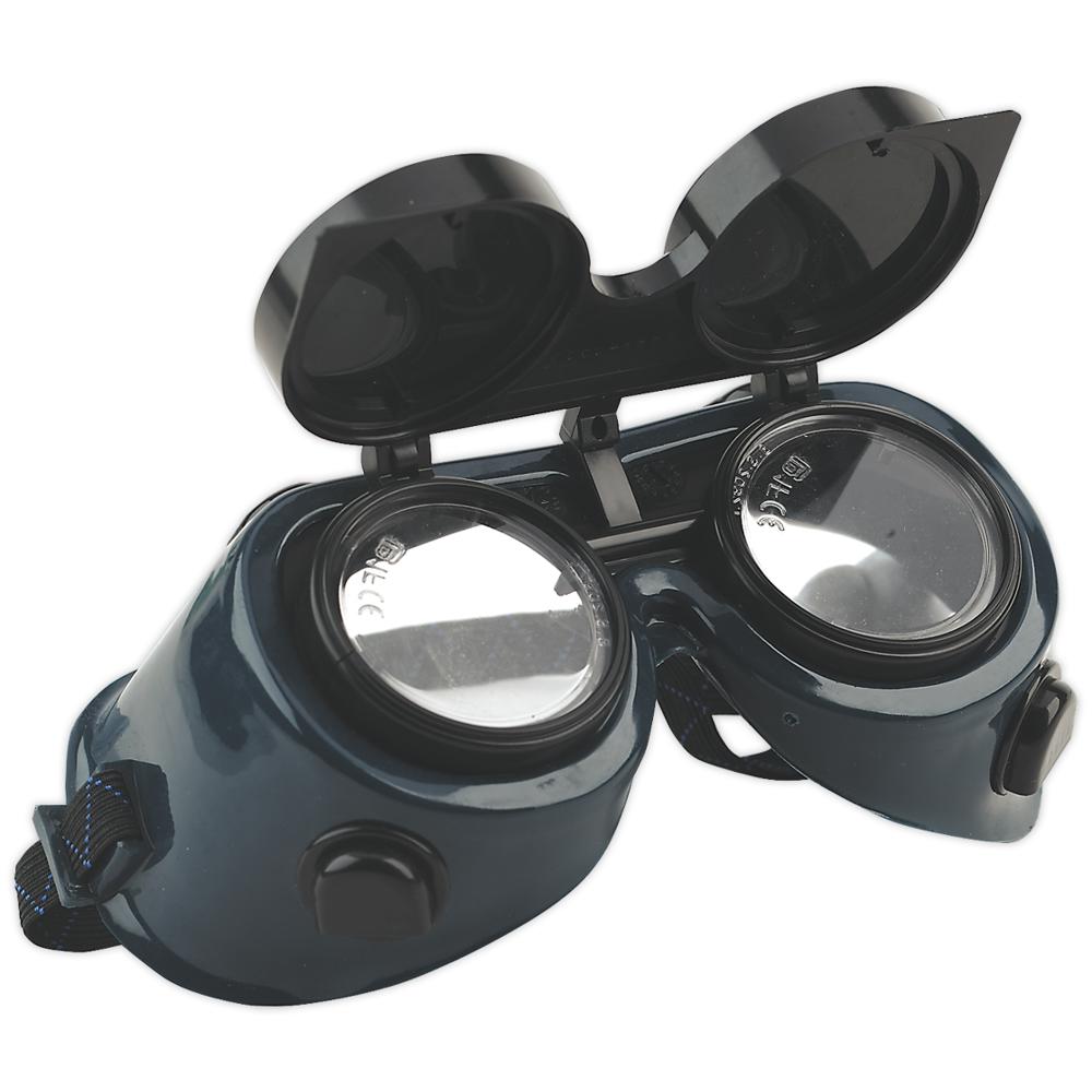 Gas Welding Goggles Flip Up Lenses