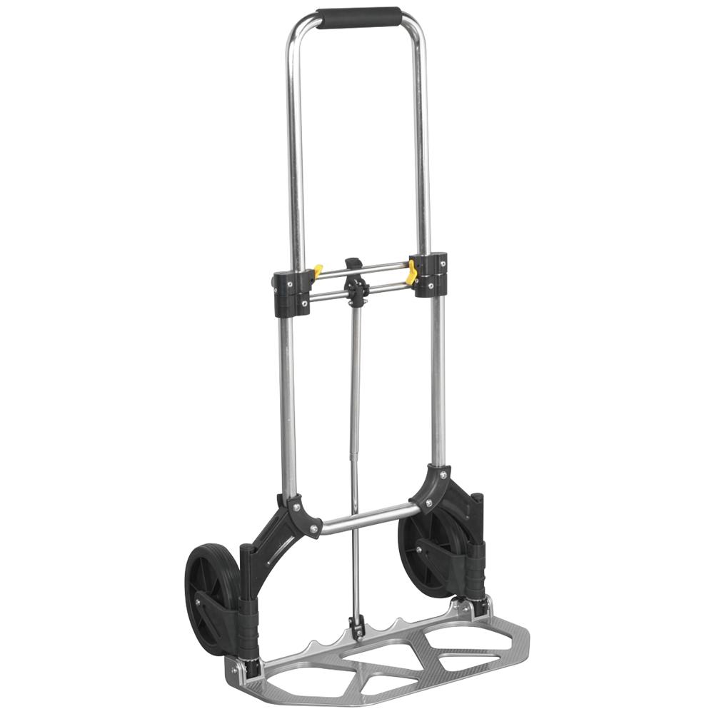 Sealey Aluminium Folding Sack Truck Trolley 80kg
