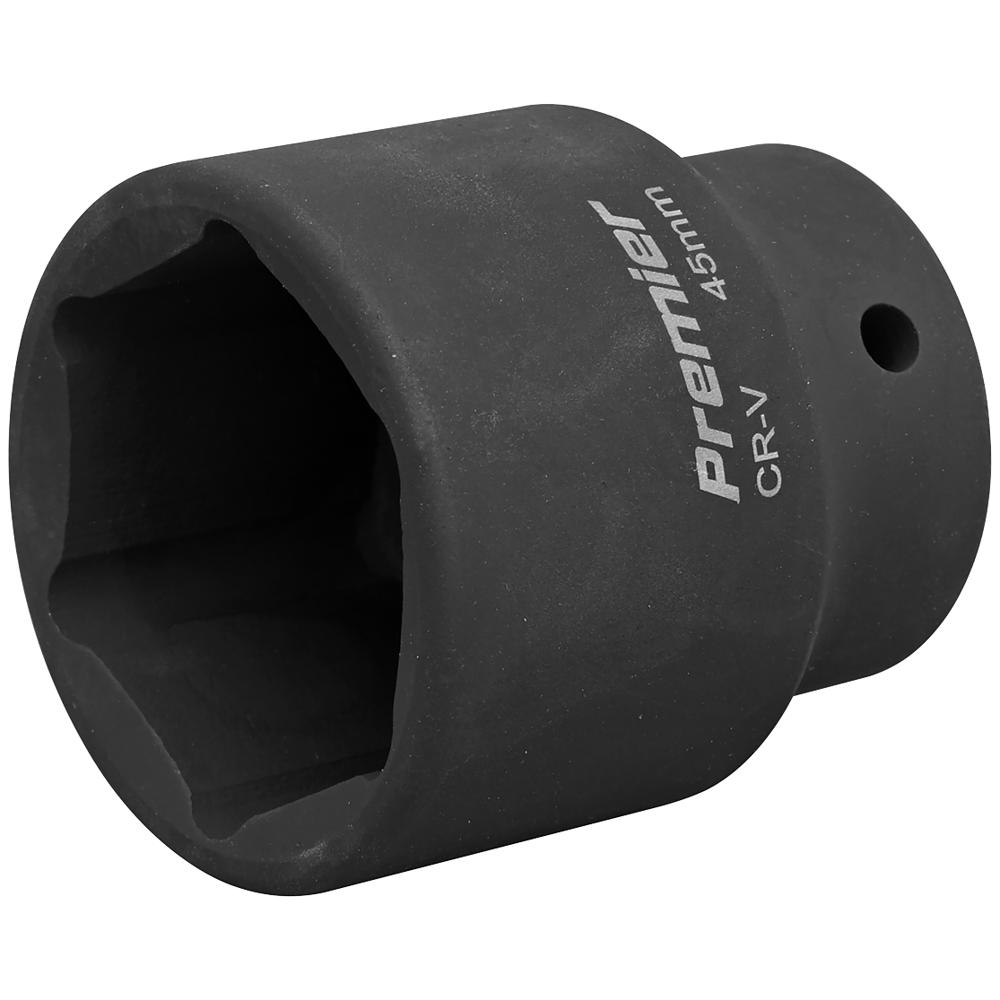 Sealey Specialised 3/4" Drive Hexagon Impact Socket Metric 3/4" 45mm