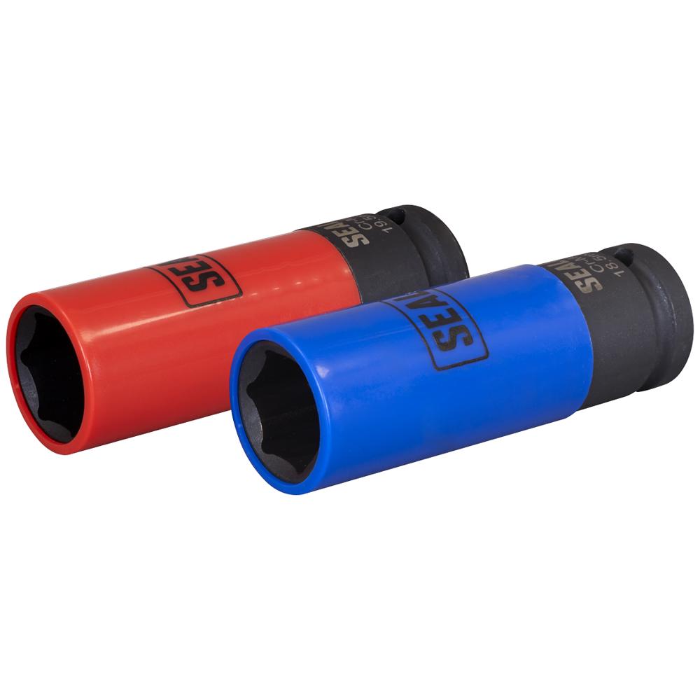 Sealey 2 Piece 1/2" Drive Alloy Wheel Impact Socket Set 1/2