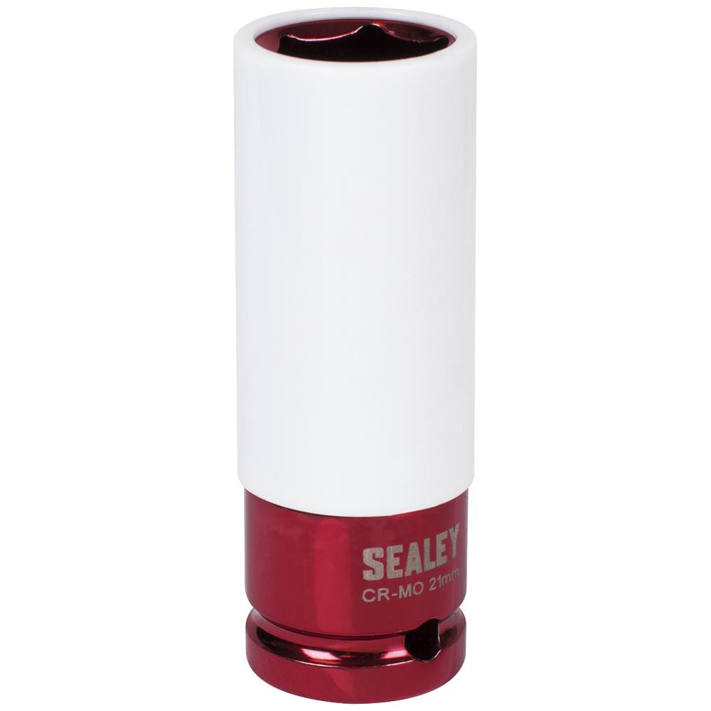 Sealey 1/2" Drive Impact Socket Metric for Alloy Wheels 1/2" 21mm