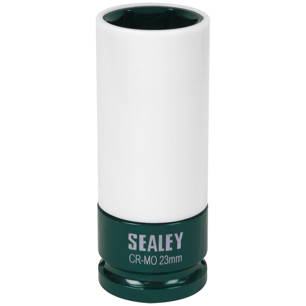 Sealey 1/2" Drive Impact Socket Metric for Alloy Wheels 1/2" 23mm