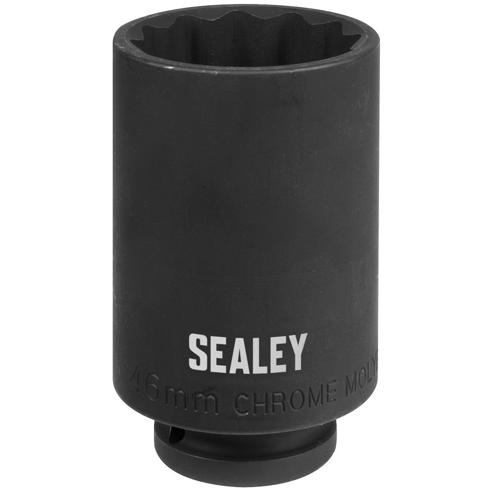 Sealey 1/2" Drive Bi Hexagon Impact Socket 1/2" 46mm