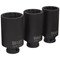 Sealey 3 Piece 1/2" Drive Bi Hexagon Hub Nut Impact Socket Set 
