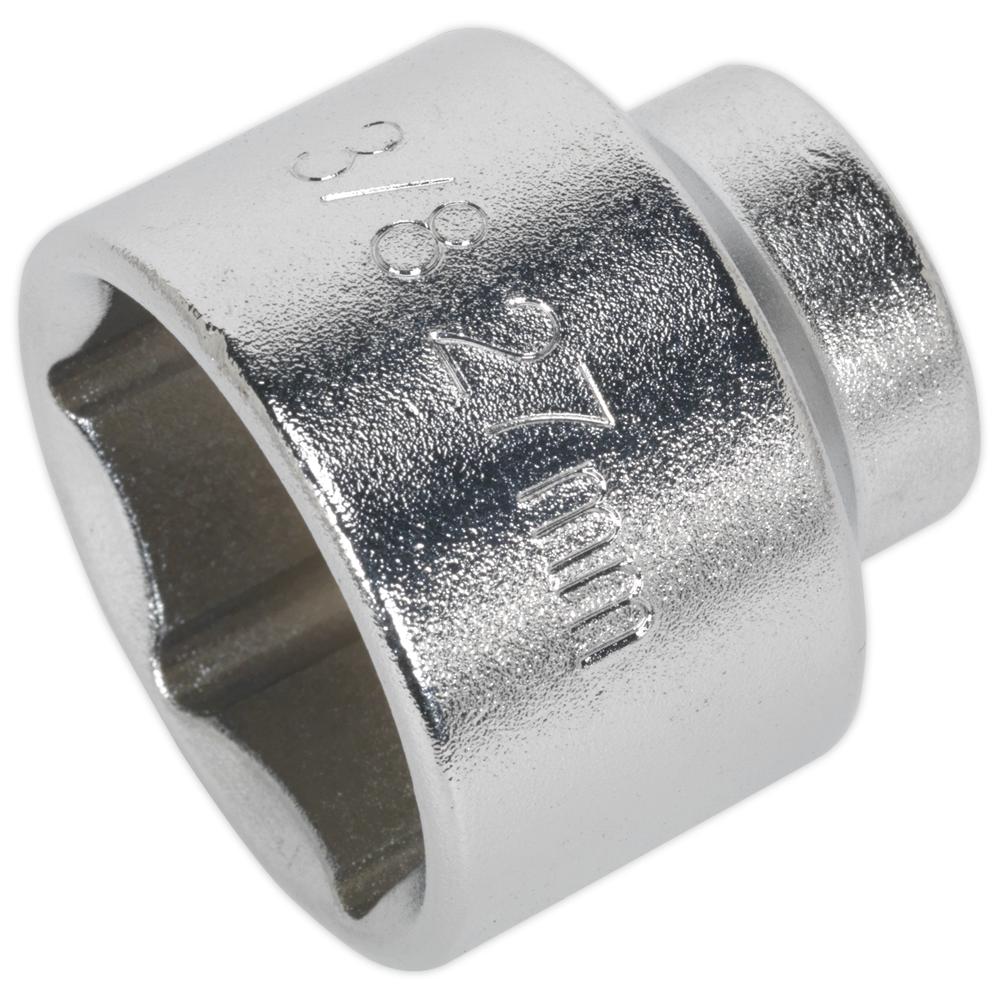 Sealey 3/8" Drive Low Profile Oil Filter Socket Metric 3/8" 27mm