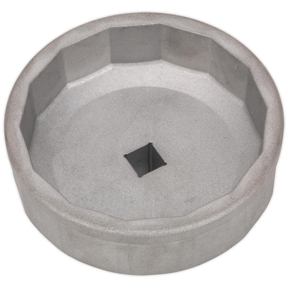 Sealey 3/8" Drive 14 Flute Oil Filter Cap Wrench Socket 3/8" 74mm