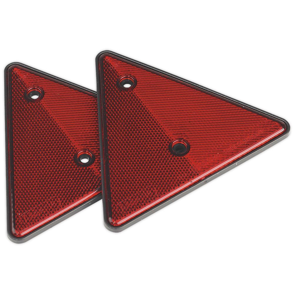 Rear Reflective Red Triangle