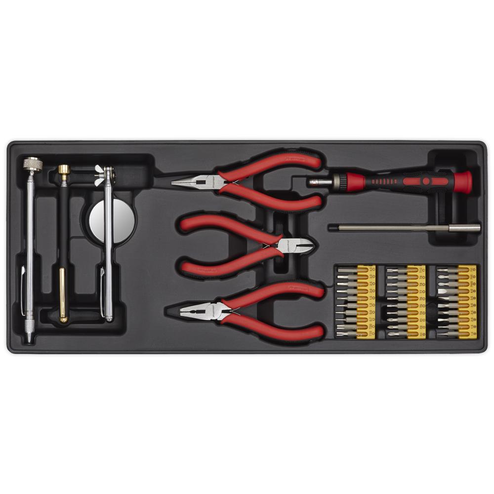 38 Piece Precision and Pick Up Tool Set in Module Tray