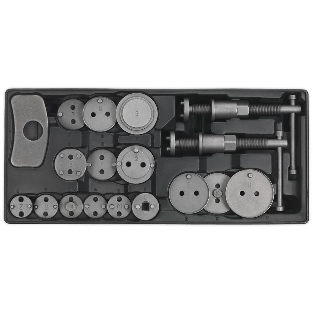 18 Piece Brake Wind Back Tool Kit in Module Tray