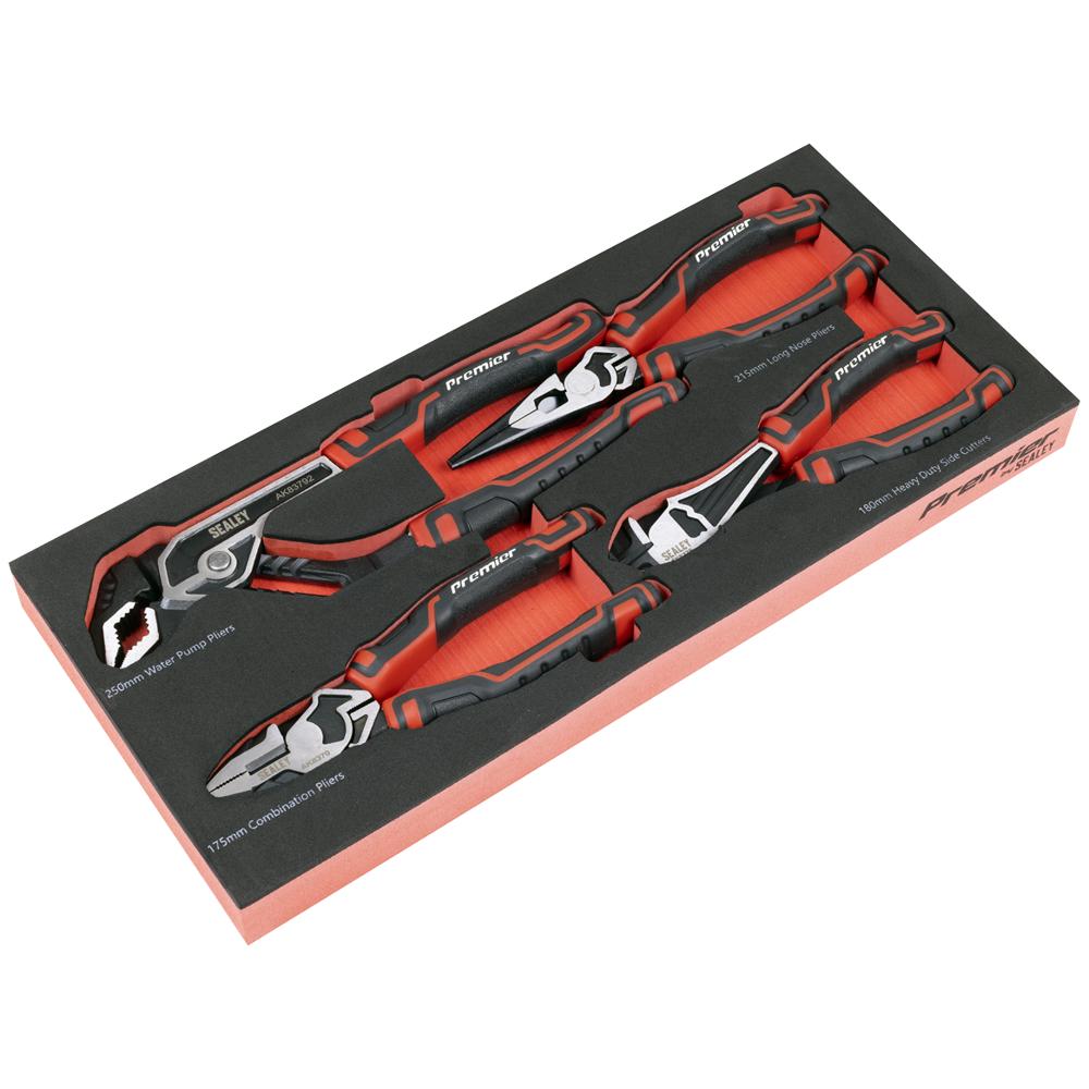 Premier 4 Piece Pliers Set in Module Tray