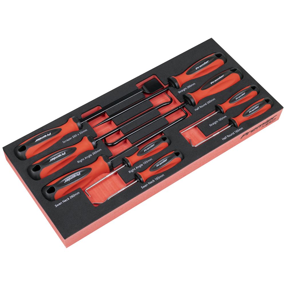 Premier 9 Piece Hook and Pick Set in Module Tray