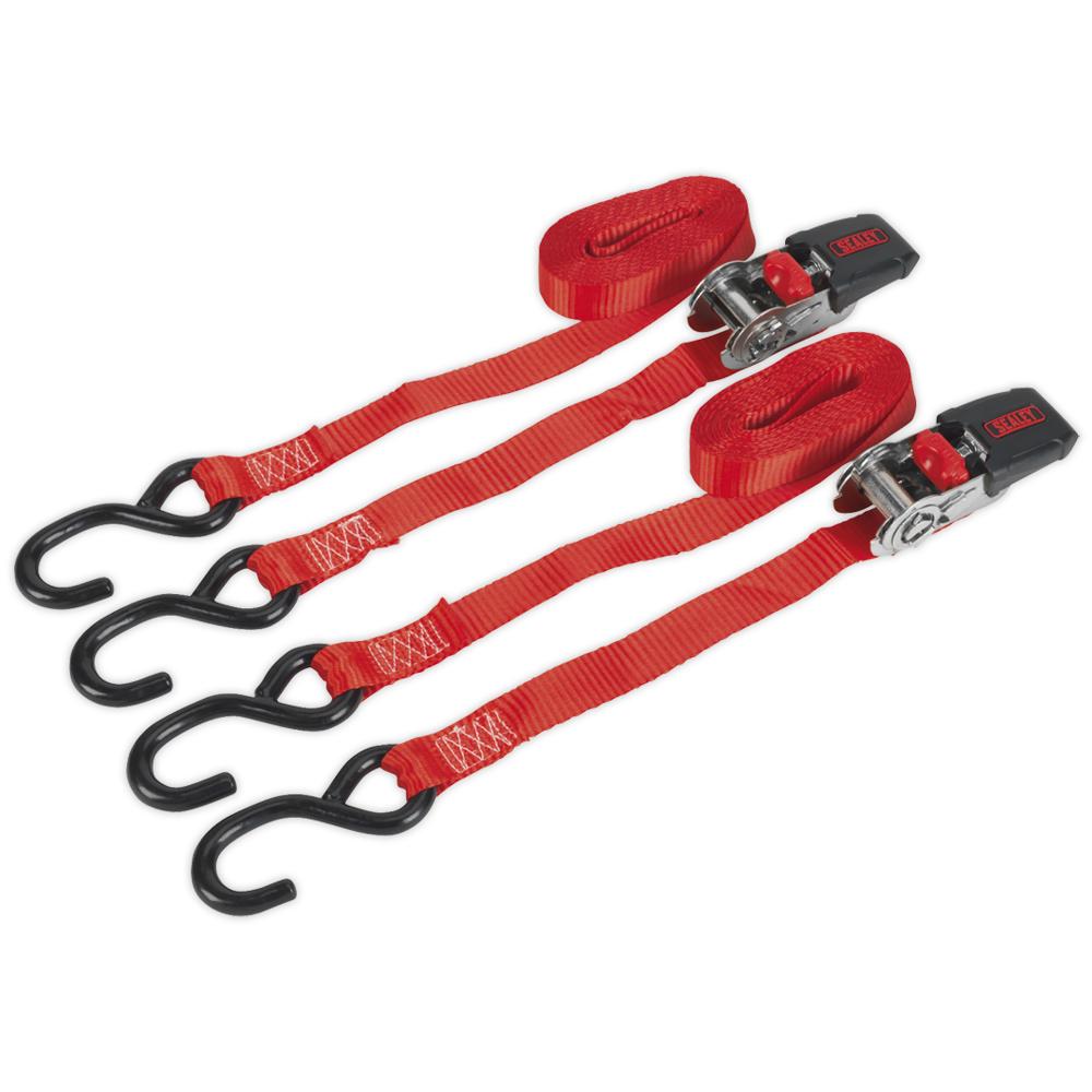 Ratchet Tie Downs Polyester Webbing