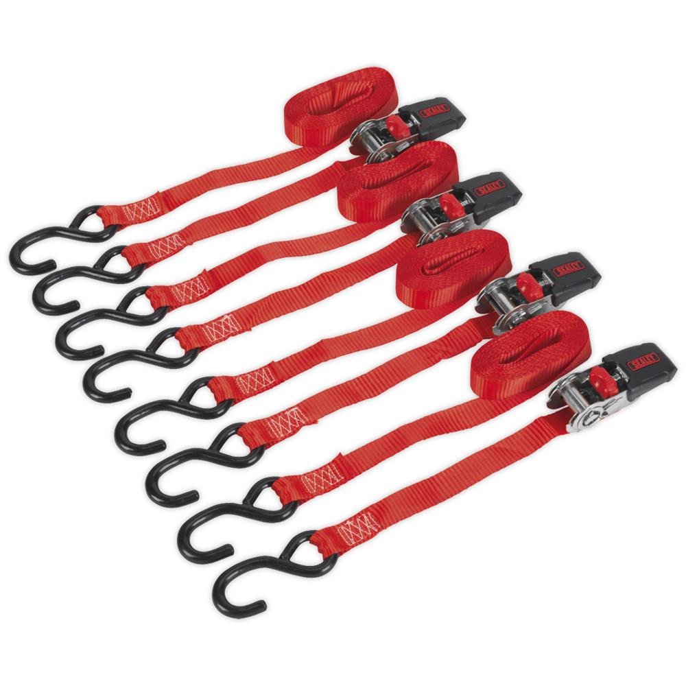 Ratchet Tie Downs Polyester Webbing