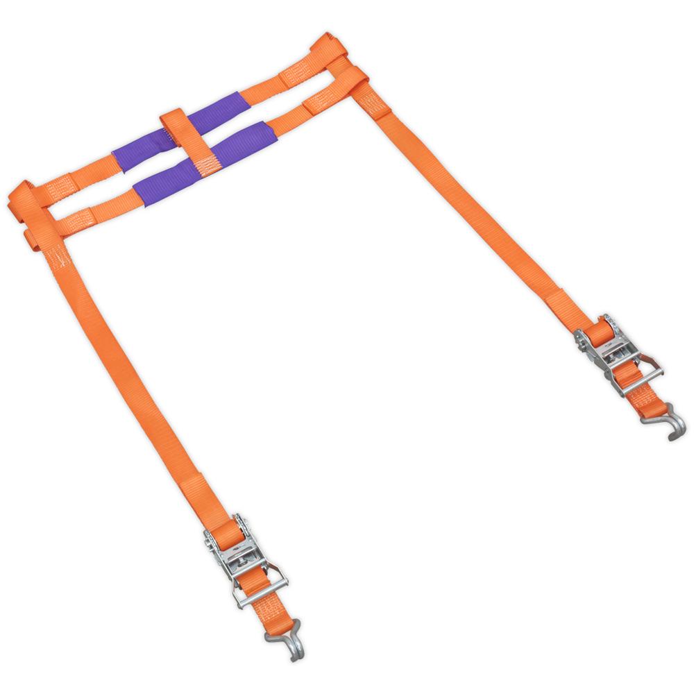 Motorcycle Rear Wheel Tie Down