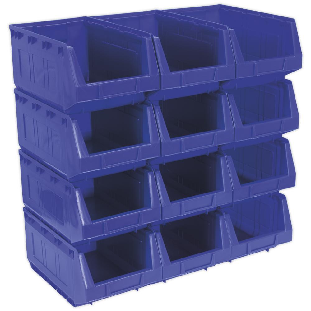 Plastic Storage Bin 209 x 356 x 164mm