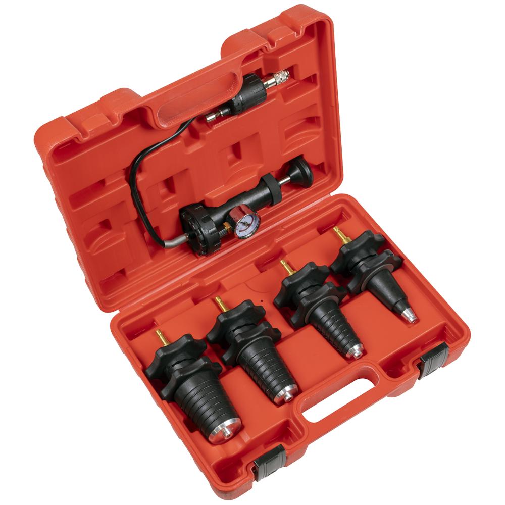 Sealey 5 Piece Cooling System Pressure Tester Set