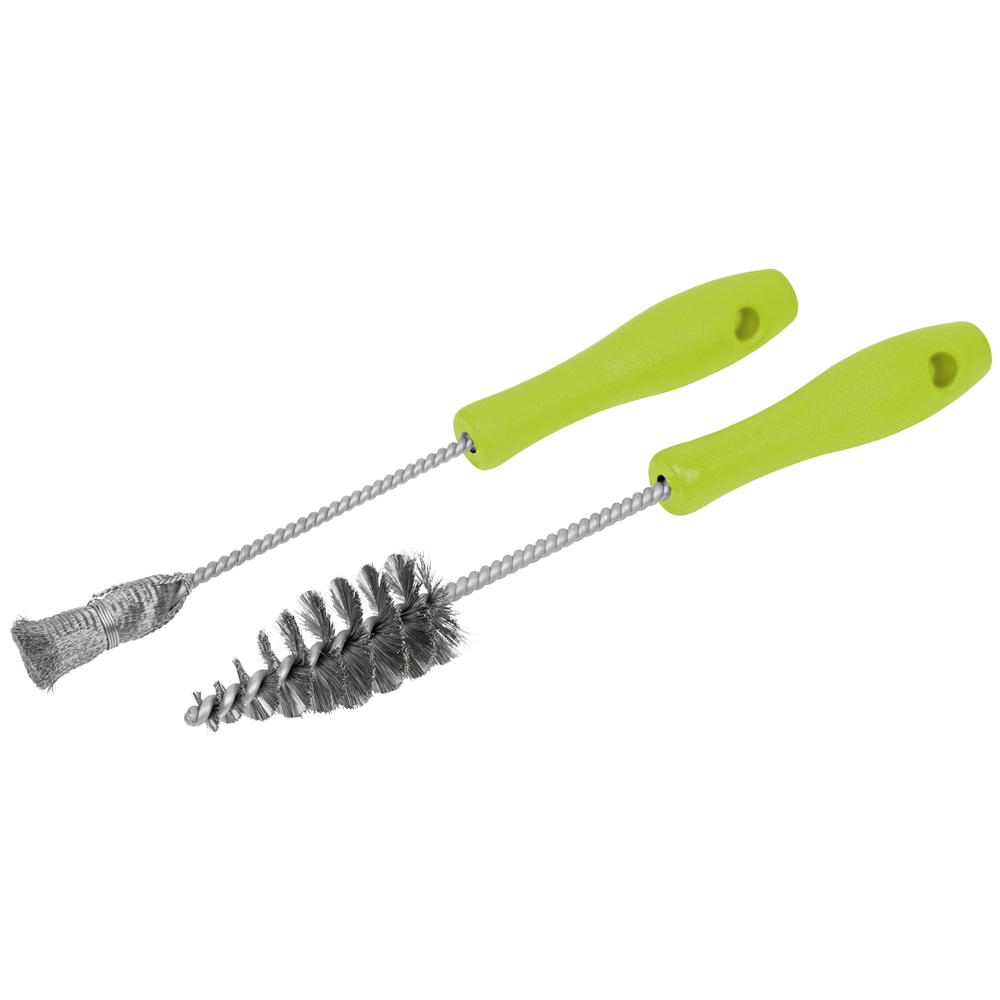 2 Piece Injector Bore Cleaning Brush Set