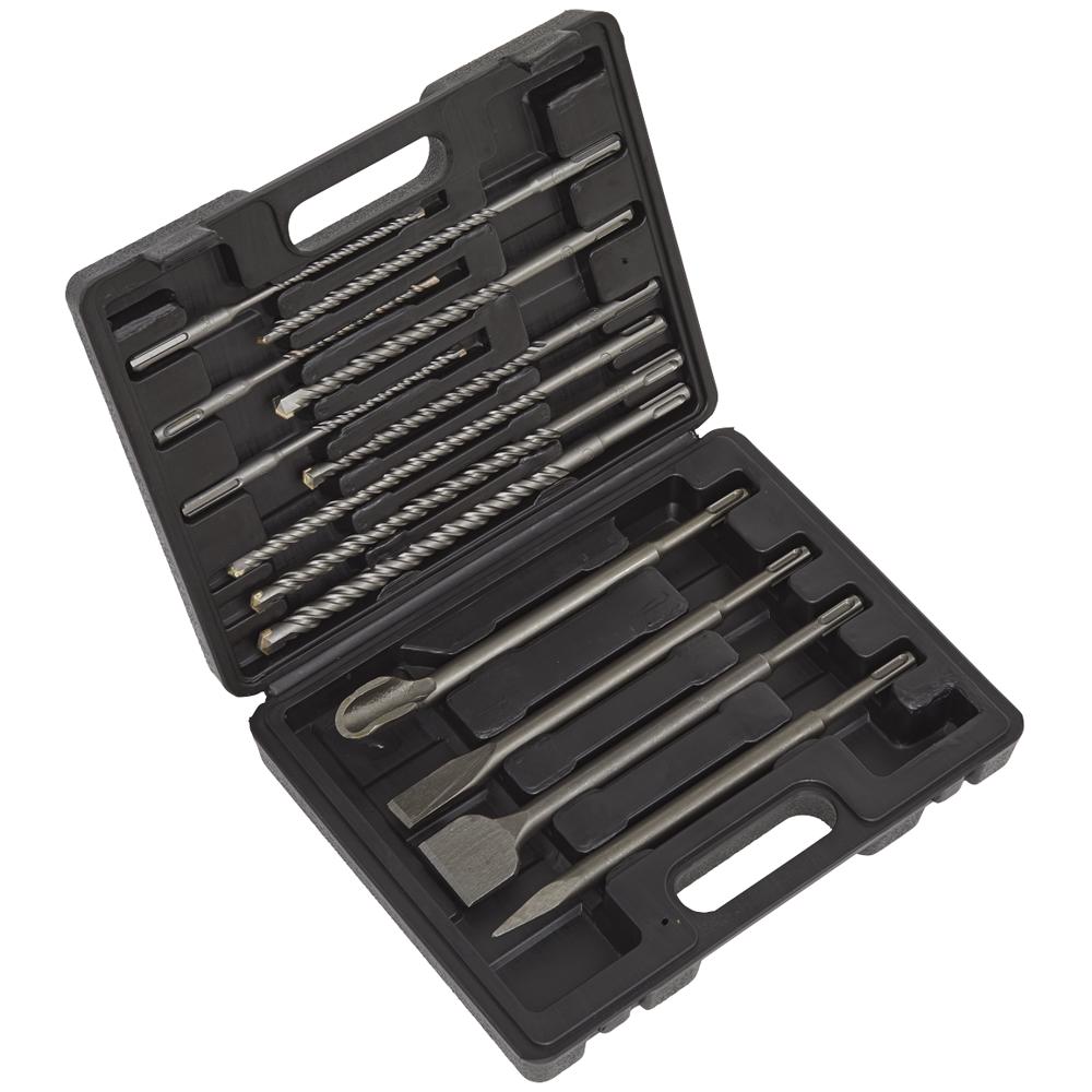 Sealey 13 Piece Sds Plus Drill Bit And Chisel Set