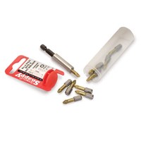 Trend Snappy Tin Coated Pozi Screwdriver Bits and Holder