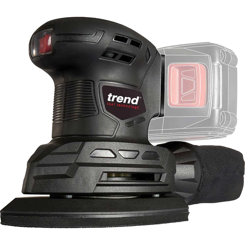 Trend T18S/DSB 18v Cordless Detail Sander No Batteries No Charger No Case