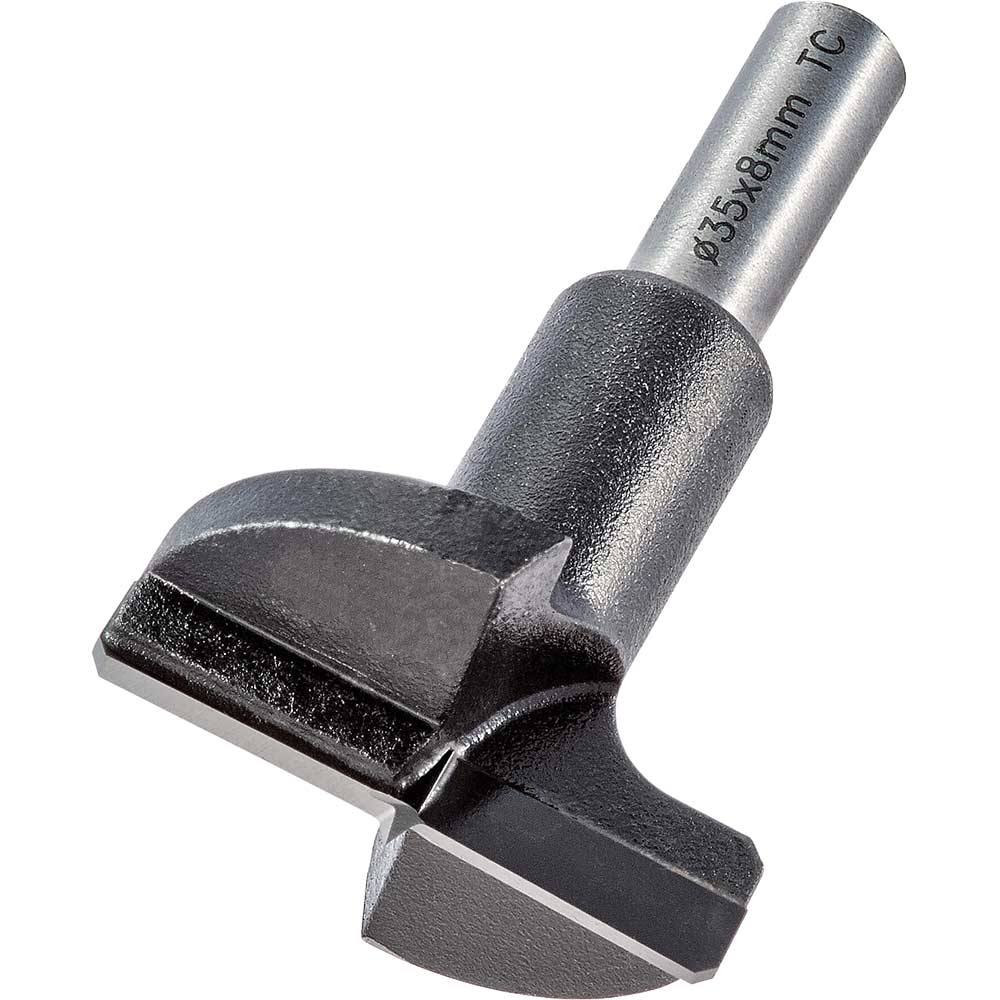 Trend CRAFTPRO TCT Hinge Sinking Bit 35mm 8mm