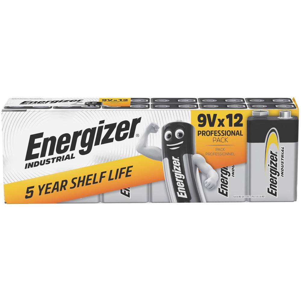 Energizer 9V Industrial Batteries Pack Of 12 ENGIND9V - Image 48
