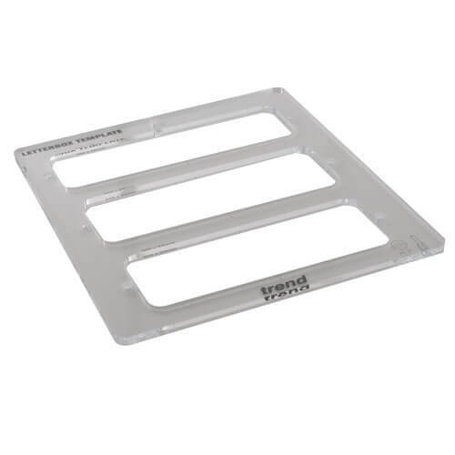 Image of Trend Letterbox Plate Template
