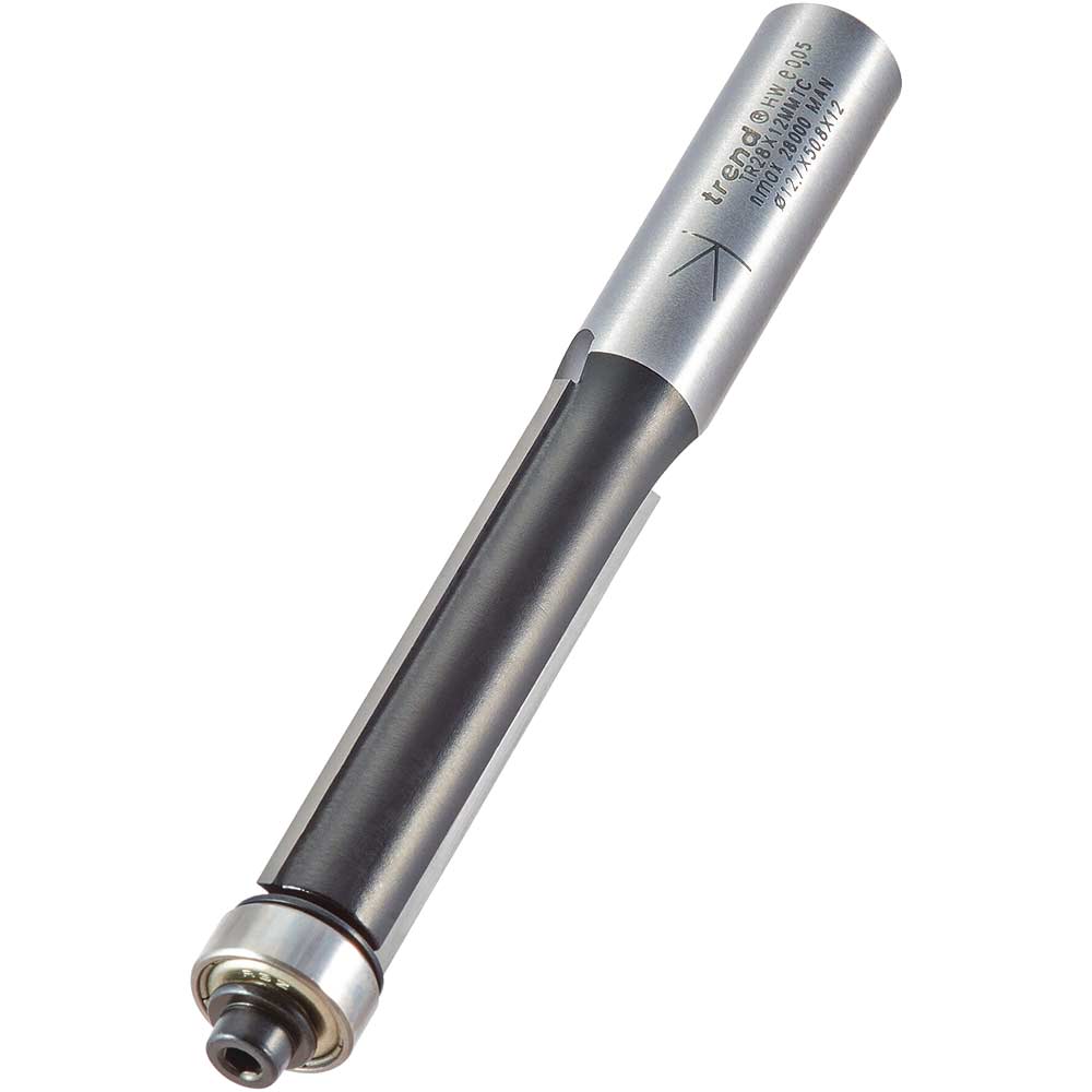 Trend TRADE Bearing Guided Trimmer Router Cutter 12.7mm 50mm 12mm