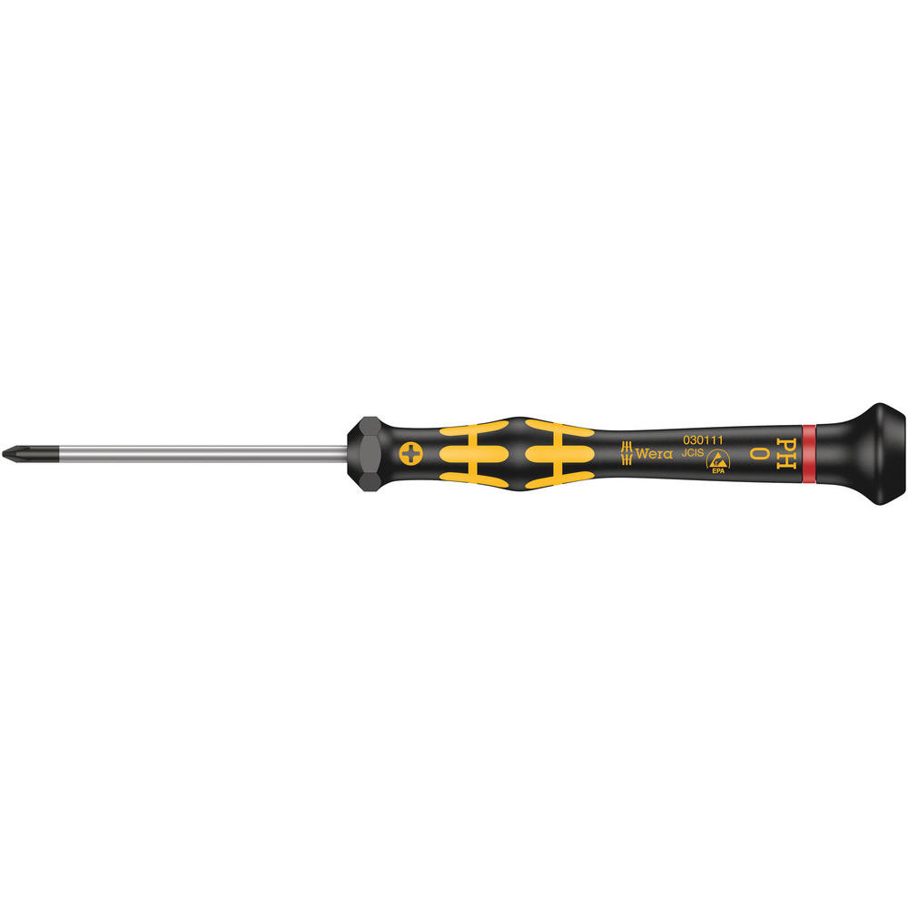 Wera Black Kraftform 1550 Phillips Micro Esd Screwdriver