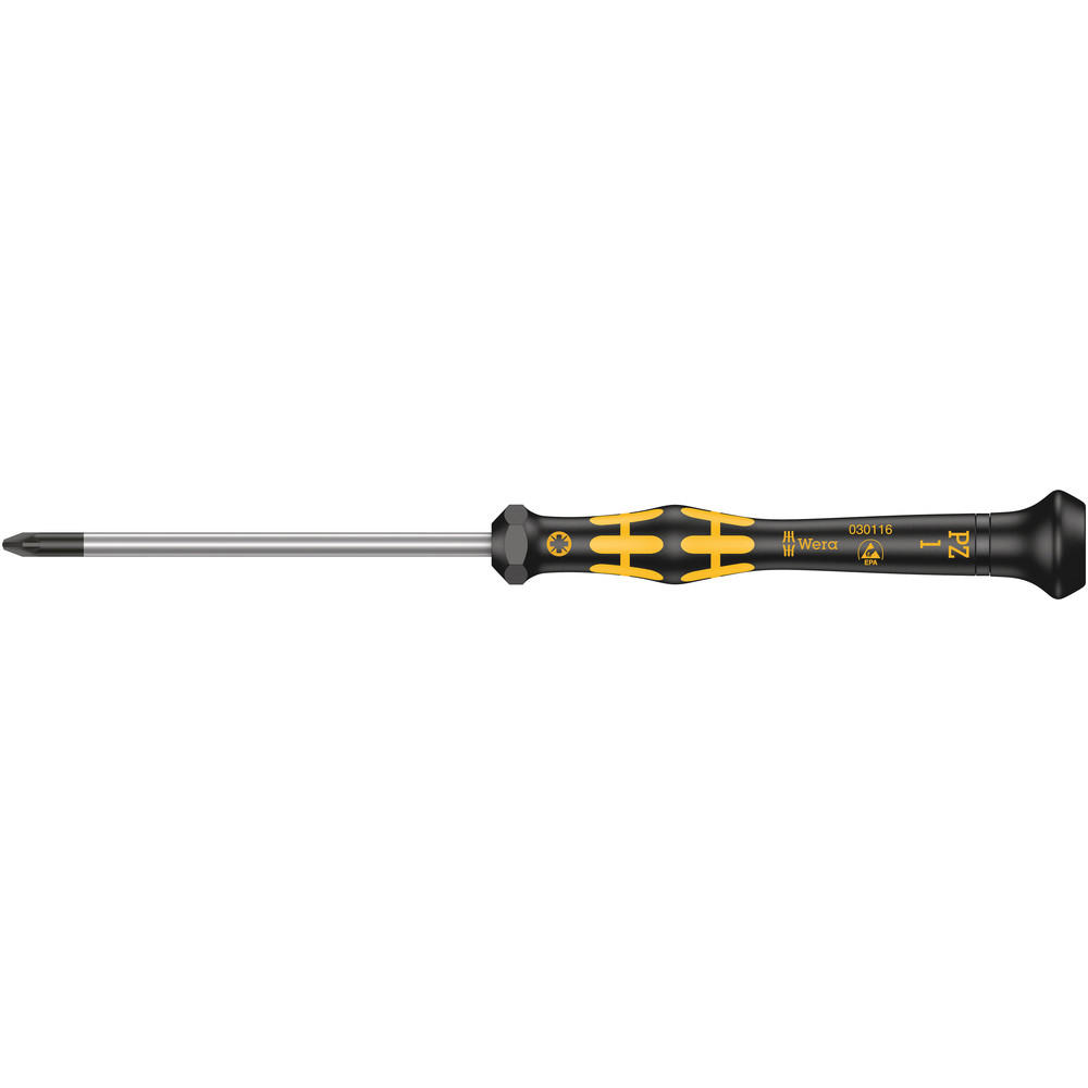 Wera Black Kraftform 1555 Pozi Micro Esd Screwdriver