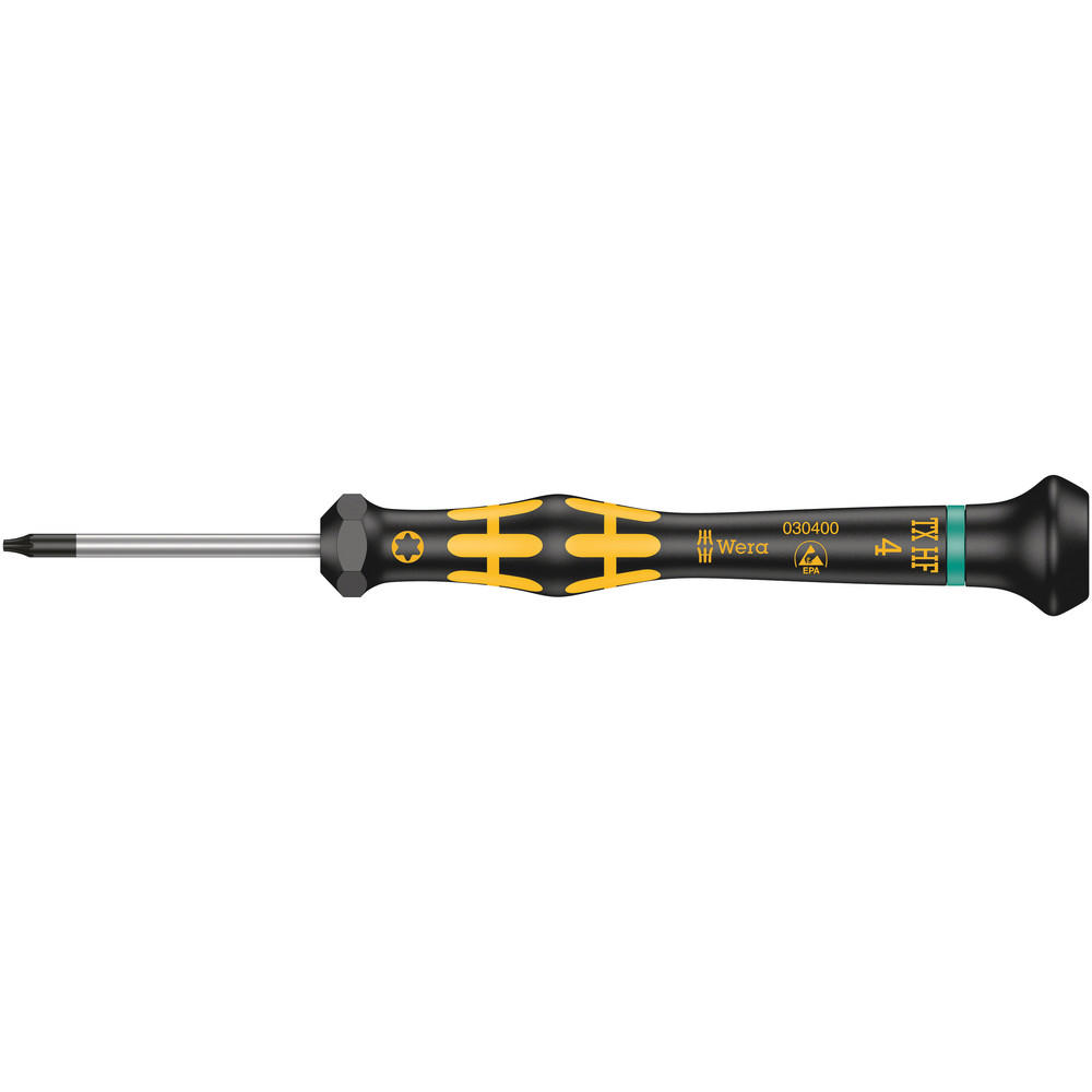 Wera Kraftform 1567 Torx Hf Micro Esd Screwdriver T4 40mm