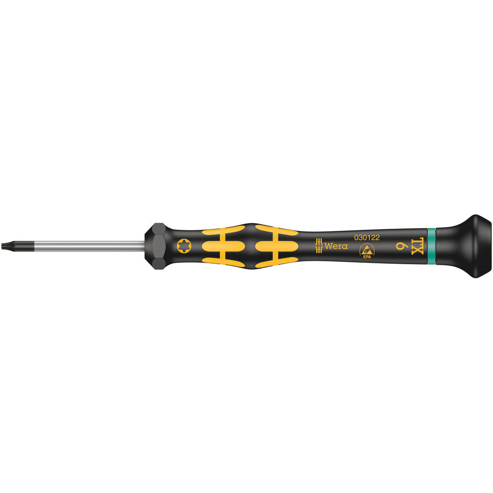 Wera Kraftform 1567 Torx Micro Esd Screwdriver T6 40mm