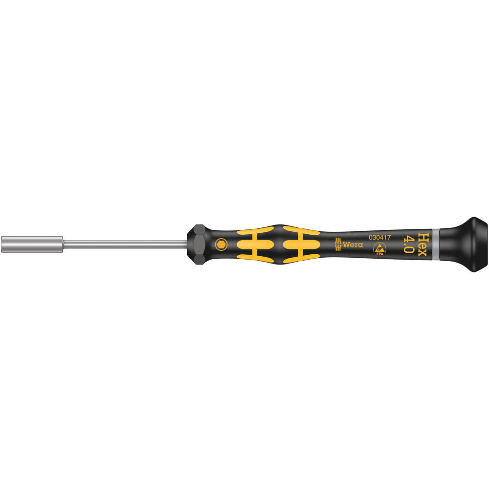 Wera 1569 Esd Nutspinner Screwdriver 4Mm 60Mm
