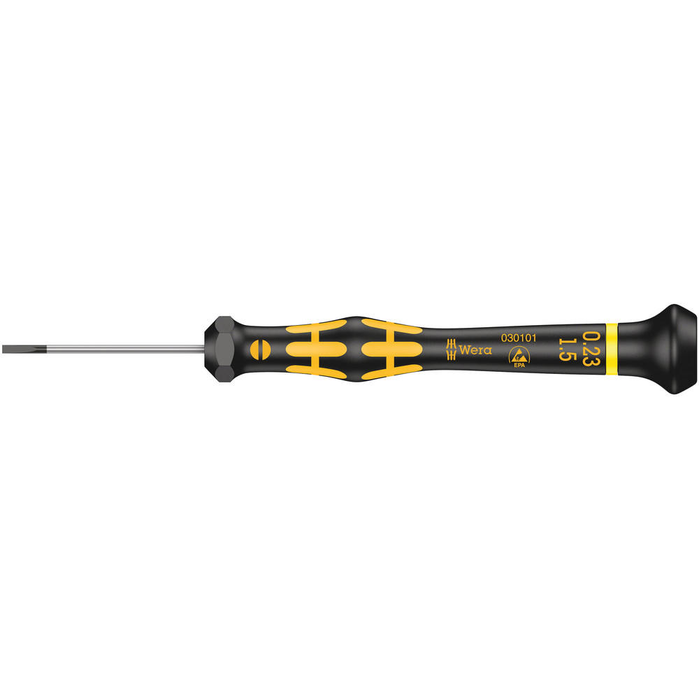 Wera Black Kraftform 1578A Micro Esd Screwdriver