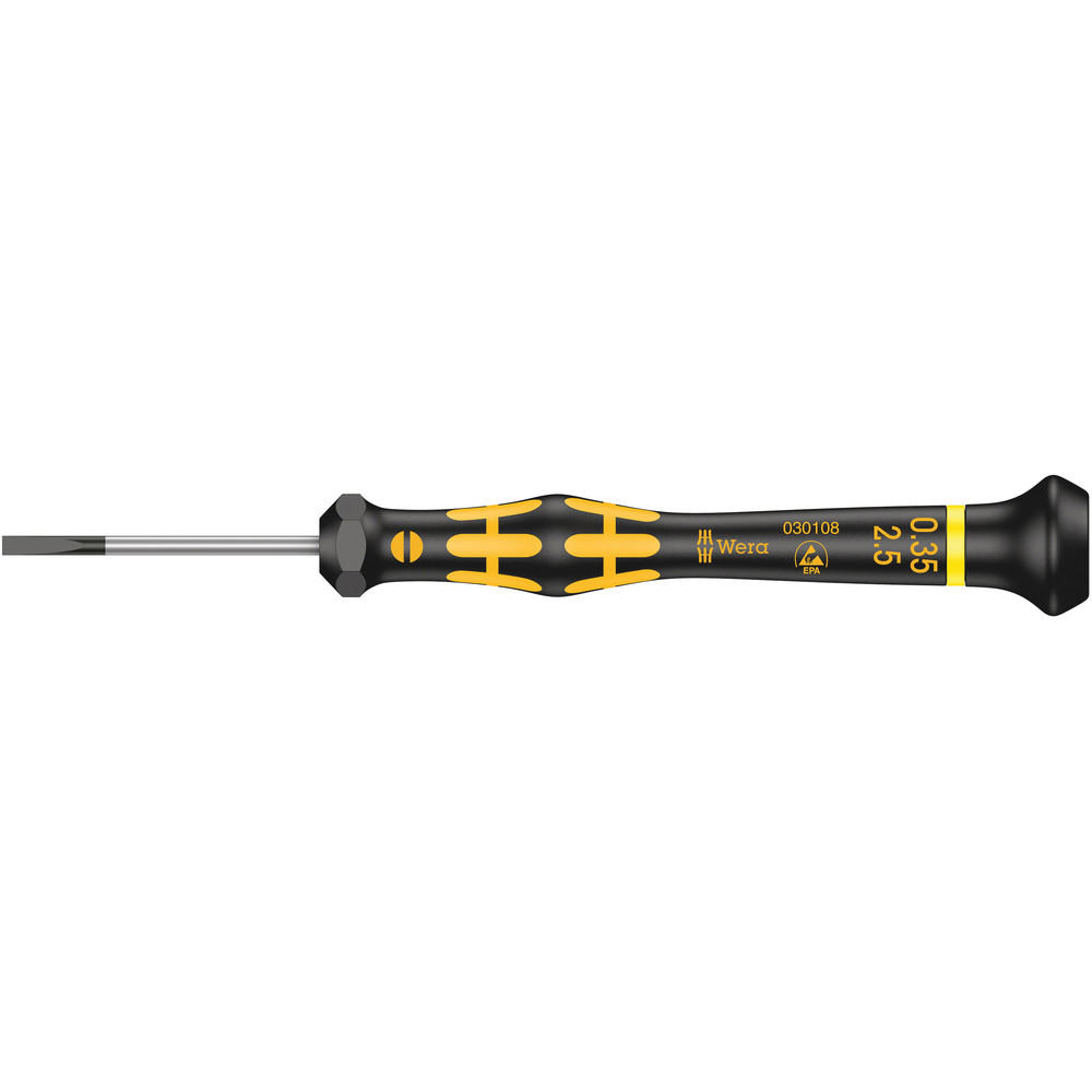 Wera Black Kraftform 1578A Micro Esd Screwdriver