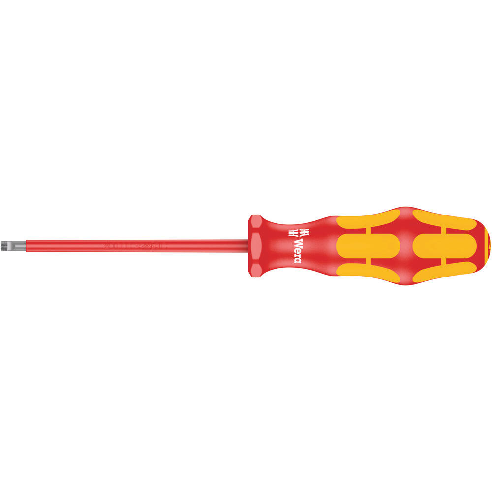 Wera Kraftform 160i Vde Insulated Parallel Slotted Screwdriver 4mm 150mm