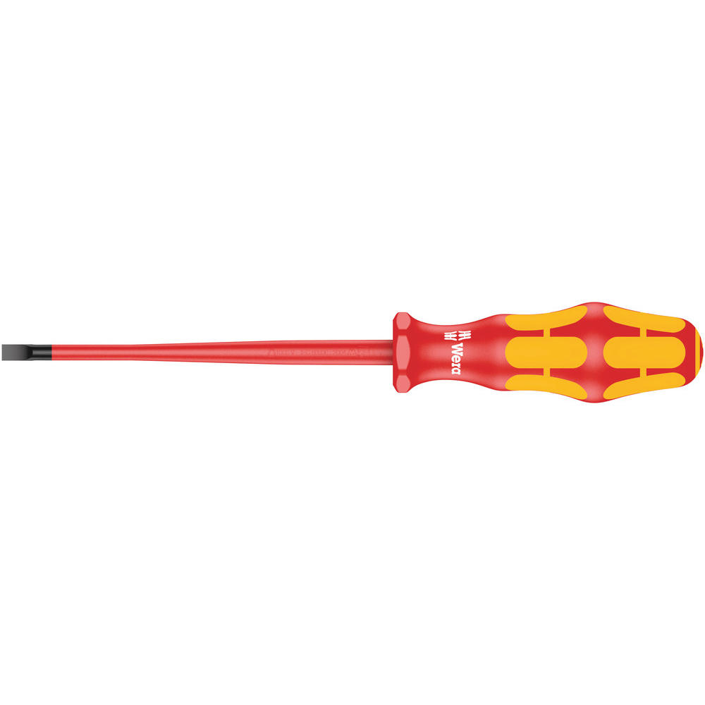 Wera Kraftform Plus 160is Vde Insulated Slimline Slotted Screwdriver 5.5mm 125mm