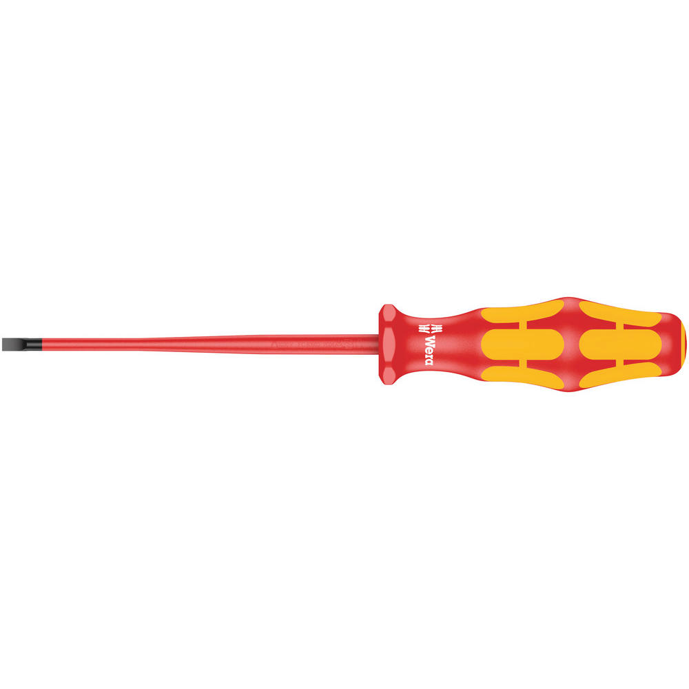 Wera Kraftform Plus 160is Vde Insulated Slimline Slotted Screwdriver 3.5mm 100mm