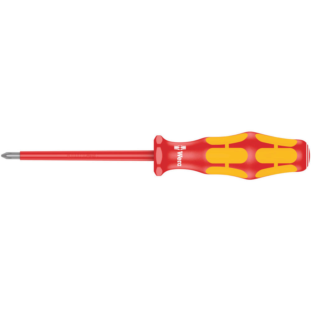 Wera Kraftform 162I VDE Insulated Phillips Screwdriver PH0 80mm