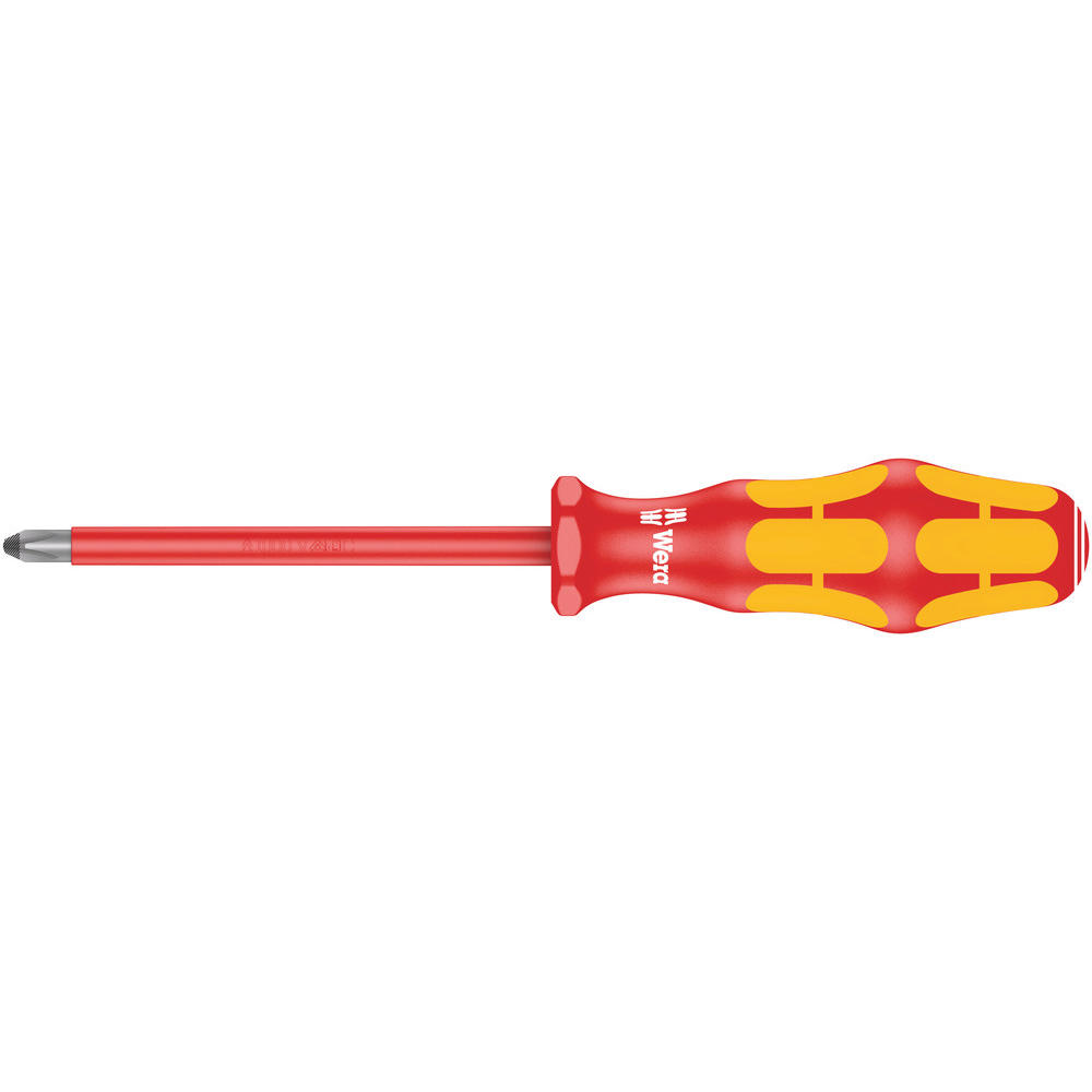 Wera Kraftform 162I VDE Insulated Phillips Screwdriver PH2 100mm