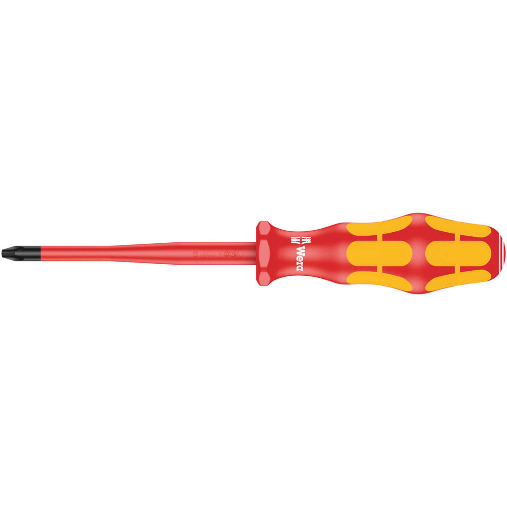 Wera Kraftform Plus 160iss Phillips Vde Insulated Screwdriver Ph2 100mm