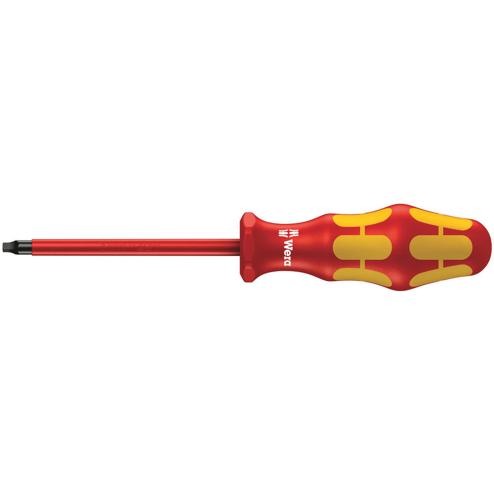 Wera Kraftform Plus 168I VDE Insulated Square Screwdriver Robertson Tip 2 100mm