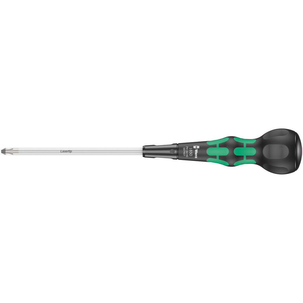 Wera 1850 Kraftform Ball Grip Phillips Screwdriver Ph2 150mm