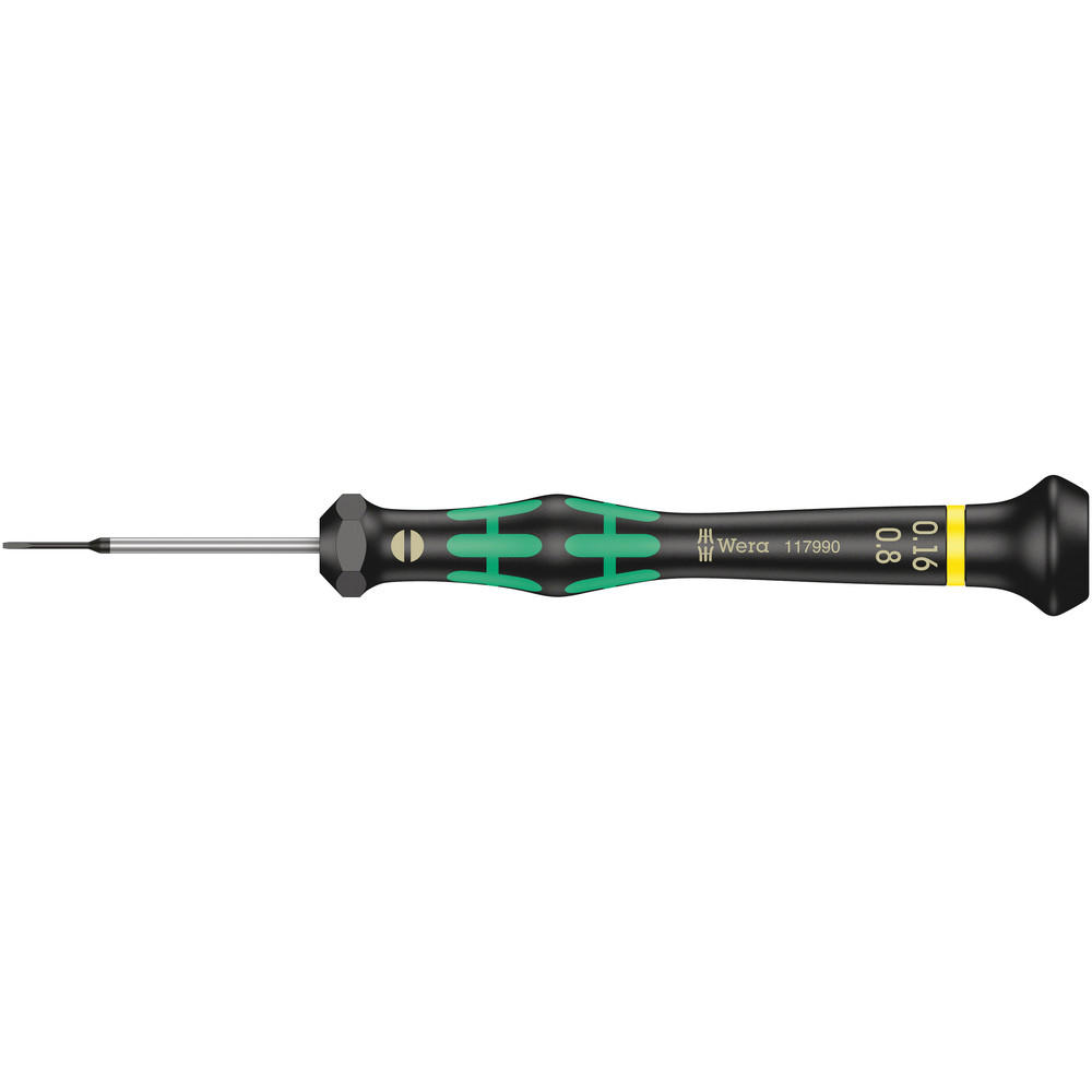 Wera Kraftform 2035 Micro Parallel Slotted Screwdriver 0.8mm 40mm