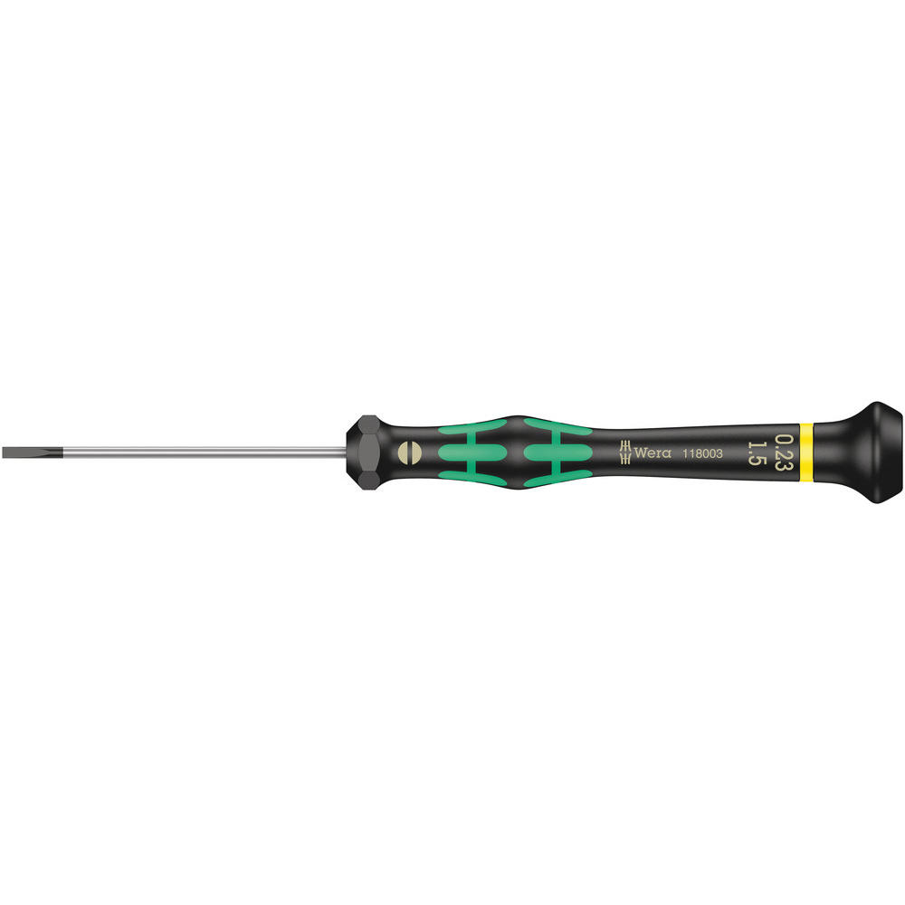 Wera Black Kraftform 2035 Micro Parallel Slotted Screwdriver